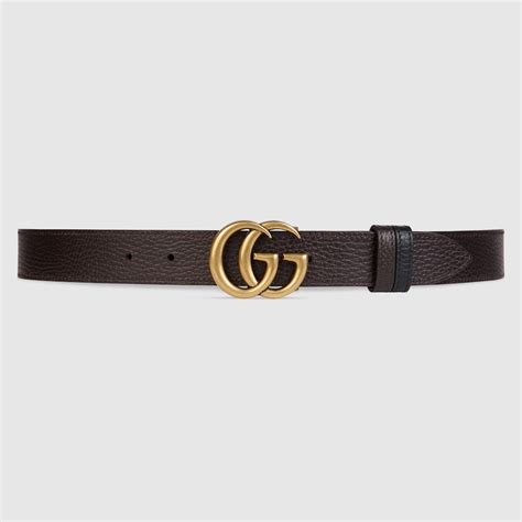 Gucci Cinturón reversible con hebilla de Doble G